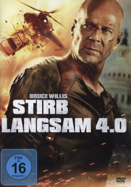 DVD Stirb Langsam 4.0 - Bruce Willis, Justin Long, Cliff Curtis / DVD - Top Zst.