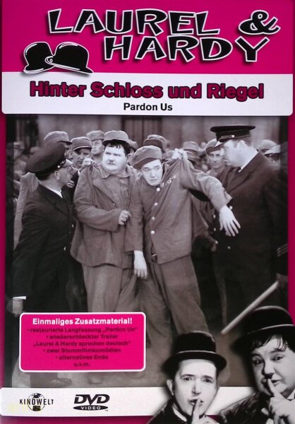 Laurel & Hardy - Hinter Schloss und Riegel/ DVD *Top Zustand