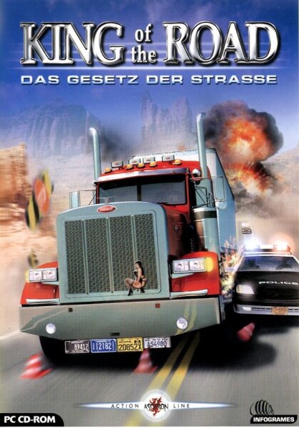 King of the Road / PC + Handbuch * Guter Zustand mit Kratzern