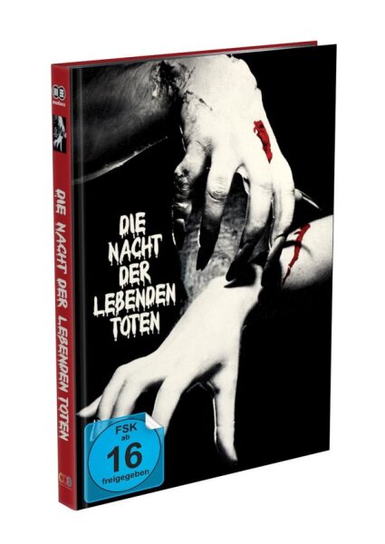 DIE NACHT DER LEBENDEN TOTEN (1968) (Neue Synchro) Cover D (BluRay + DVD) NEU