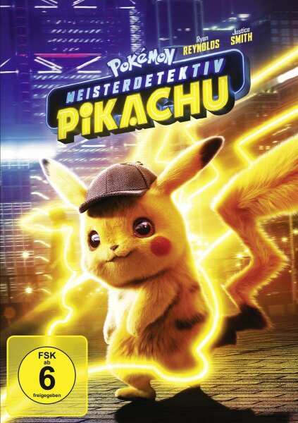 Pokemon Meisterdetektiv Pikachu / DVD- Top Zustand