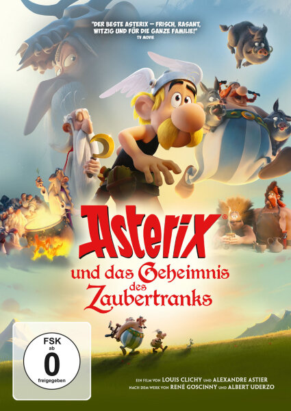 Asterix und das Geheimnis des Zaubertranks / DVD - Top Zustand