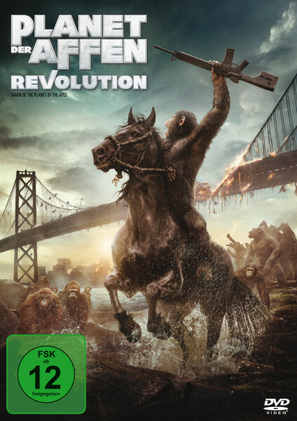 Planet der Affen: Revolution / DVD * - Akzeptabel mit Kratzer
