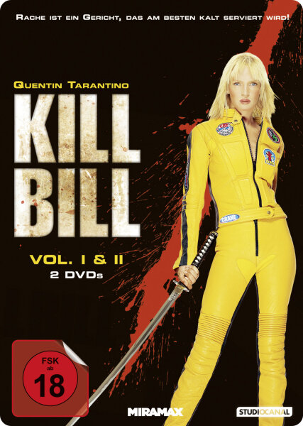 Kill Bill: Volume 1+2 - Steel Edition  [2 DVDs]