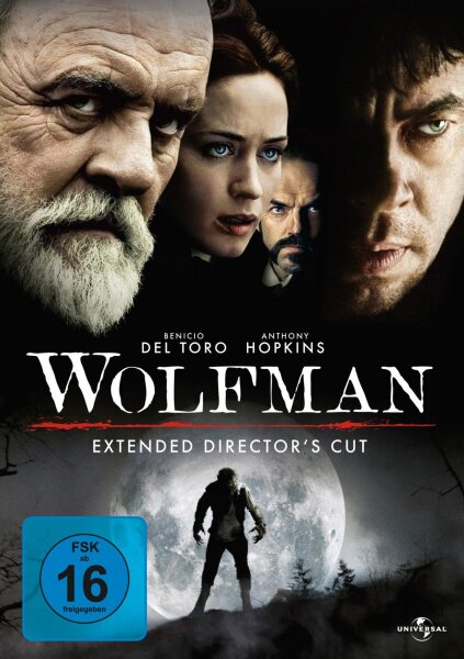 Wolfman (Extended Directors Cut) - DVD - Anthony Hopkins - Top Zustand