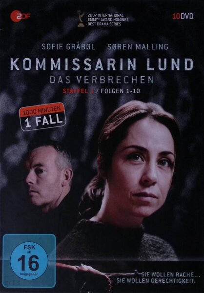 Kommissarin Lund - Staffel 1  ( 10 DVDs ) - Top Zustand