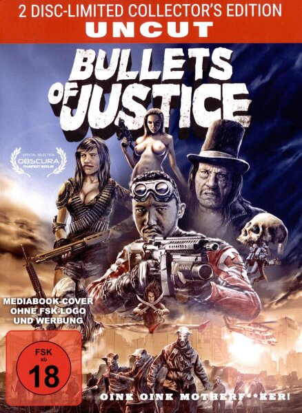 Bullets of Justice (uncut) - 2-Disc Limited / Edition / Blu-Ray * Nagelneu