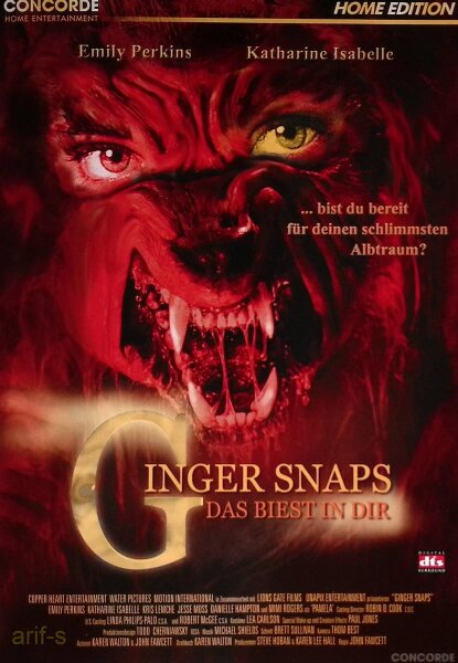 Ginger Snaps - Das Biest in Dir / DVD *Guter Zustand