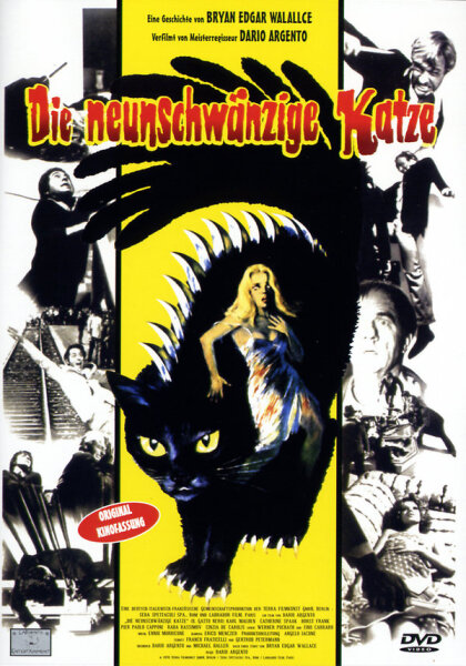 Die neunschwänzige Katze DVD Edgar Wallace- Dario Agento * Guter Zustand
