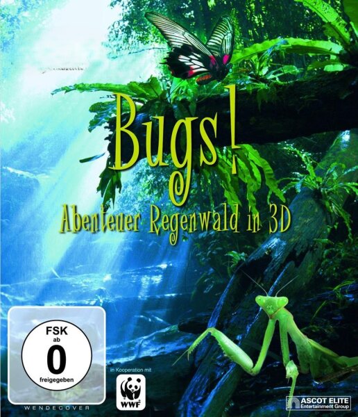 Bugs! Abenteuer im Regenwald in 3D / DVD * Guter Zustand