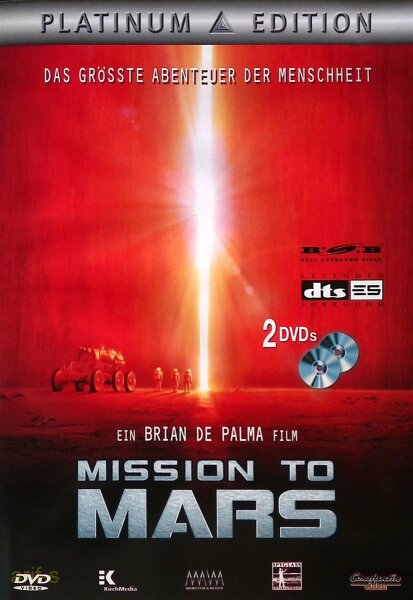 Mission to Mars ( Platinum Edition ) DVD - Akzeptabel mit Kratzern
