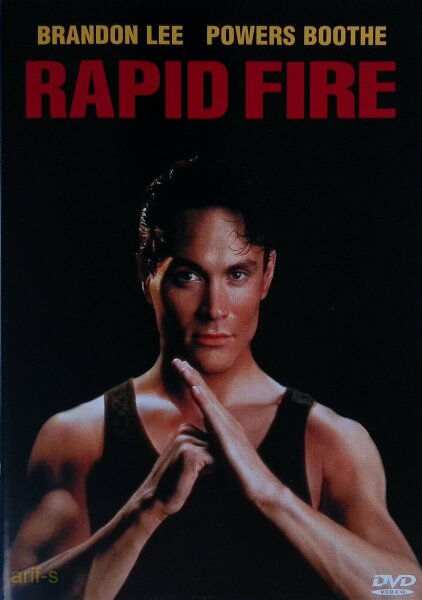 RAPID FIRE - Brandon Lee - Powers Bothe - DVD - neuwertig - FSK 18