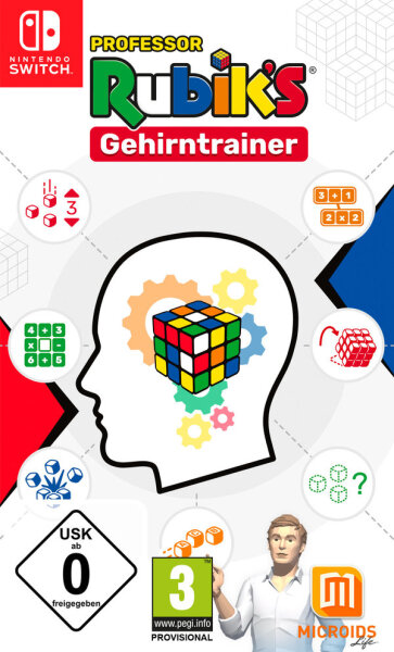 Professor Rubiks Gehirntrainer *Nintendo Switch*  Nagelneu / Versiegelt