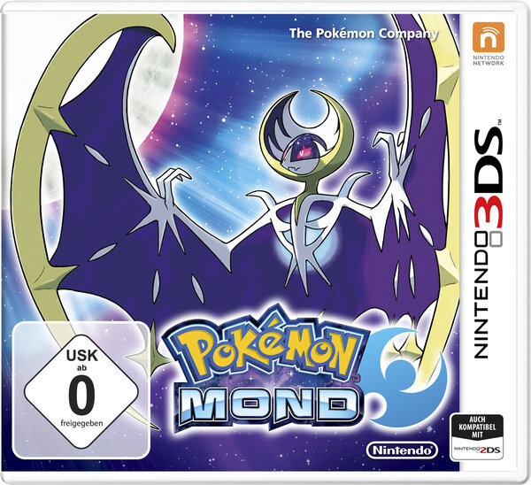 Pokémon Mond / Nintendo 3DS/ 2DS + Handbuch*Top Zustand