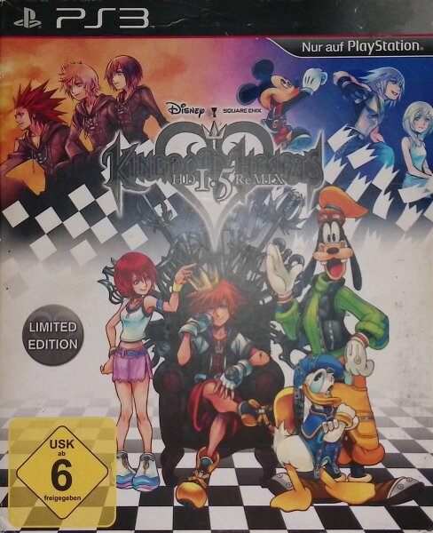 Kingdom Hearts HD 1.5 ReMIX (Limited Edition) PS3 + Handbuch *  Top Zustand