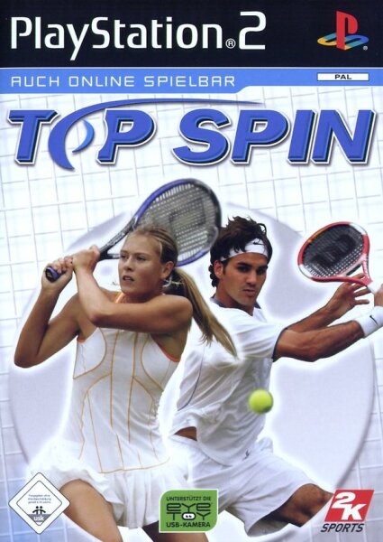 Top Spin / Playstation 2 / PS2 + Handbuch
