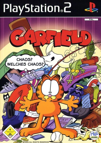 Garfield / Playstation 2 / PS2 + Handbuch *Top Zustand*