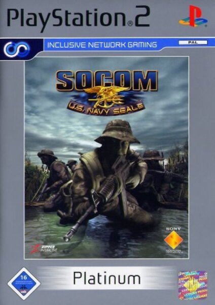 Socom - U.S. Navy Seals / Playstation 2 / PS2 + Handbuch - Platinum Edition