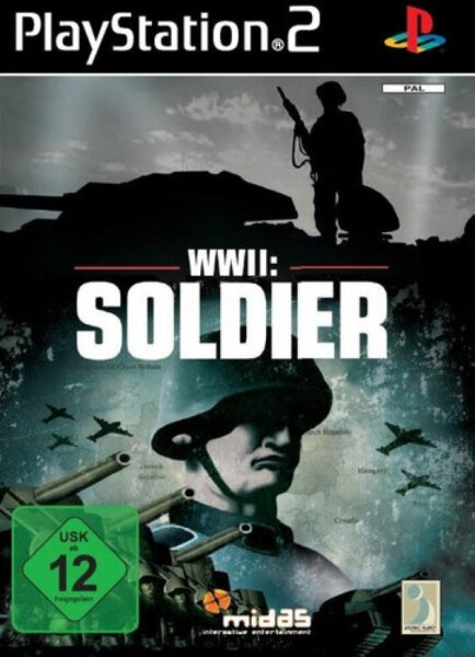 WW II: Soldier / Playstation 2 / PS2 + Handbuch - Guter Zustand