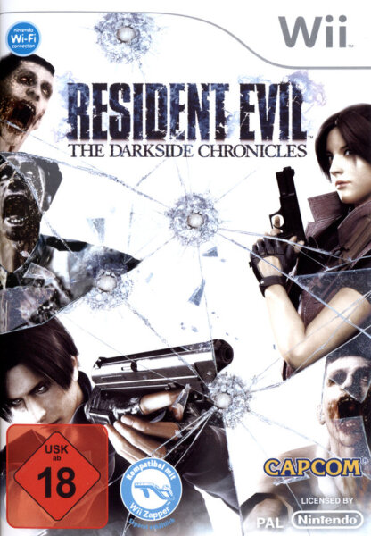 Resident Evil - The Darkside Chronicles / Nintendo Wii / Wii U + Handbuch