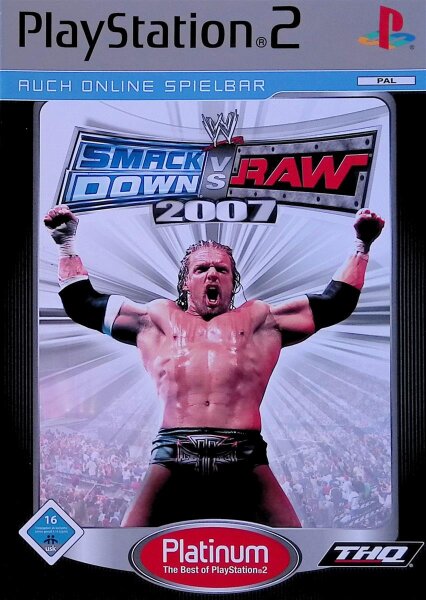 WWE Smackdown vs. Raw 2007 | Playstation 2 | Platinum Edition