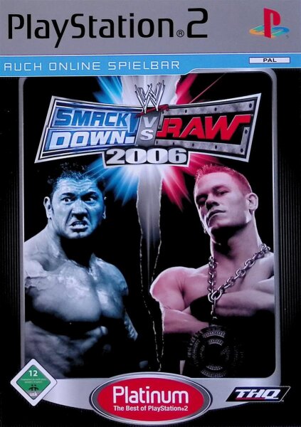 WWE Smackdown vs. Raw 2006 / Playstation 2 / Platinum Edition