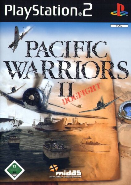 Pacific Warriors 2 - Dogfight / Playstation 2 / PS2 + Handbuch