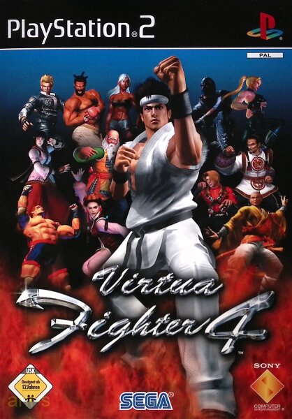 Virtua Fighter 4 / Playstation 2 / PS2 + Handbuch - Top Zustand
