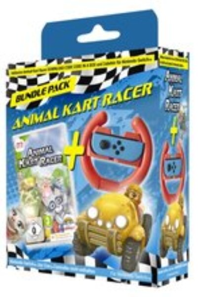 Animal Kart Racer - Bundle inkl. Racing Wheel *Nintendo Switch* - Nagelneu