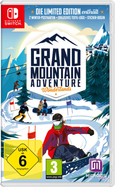 Grand Mountain Adventure Wonderlands (Limited Edition) Nintendo Switch* Nagelneu