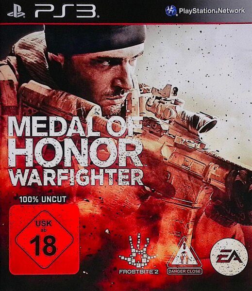 Medal of Honor - Warfighter / Uncut / Playstation 3 / PS3 + Handbuch *Guter Zustand*