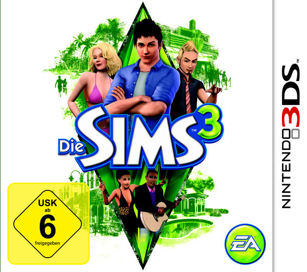 Die Sims 3 / Nintendo 3DS / 2DS + Handbuch*Top Zustand