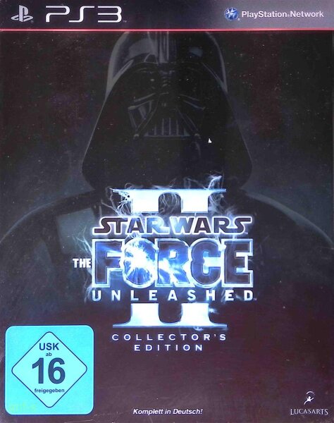 Star Wars - The Force Unleashed 2 Collectors Edition/PS3+Handbuch