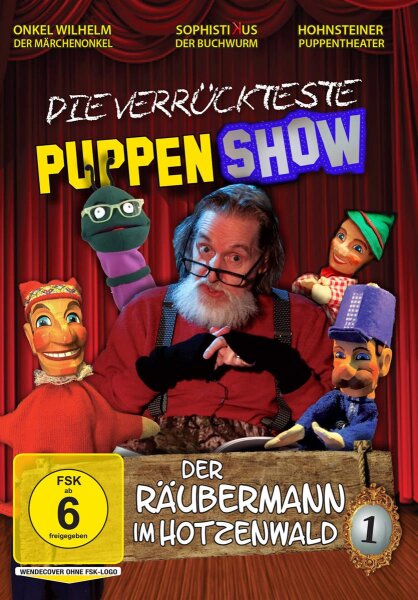 Die verrückteste Puppenshow - Vol. 1: Der Räubermann im Hotzenwald / DVD / NEU