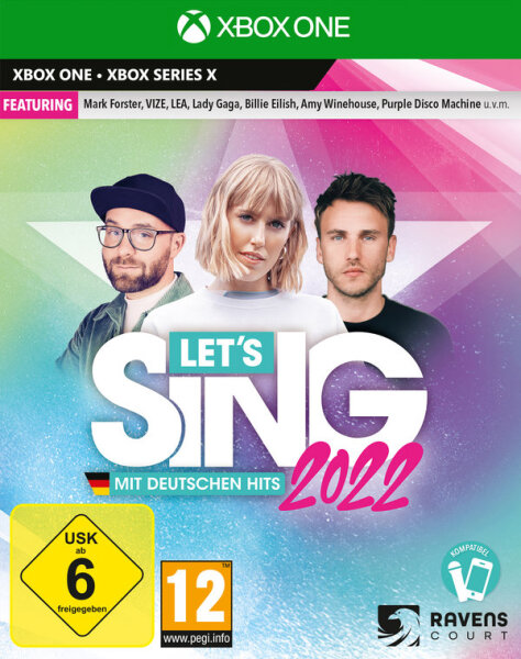 Lets Sing 2022 mit Deutschen Hits (Microsoft Xbox Series X|S) Top Zustand