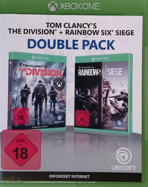 Tom Clancys Rainbow Six: Siege & The Division / Xbox One - Top Zustand