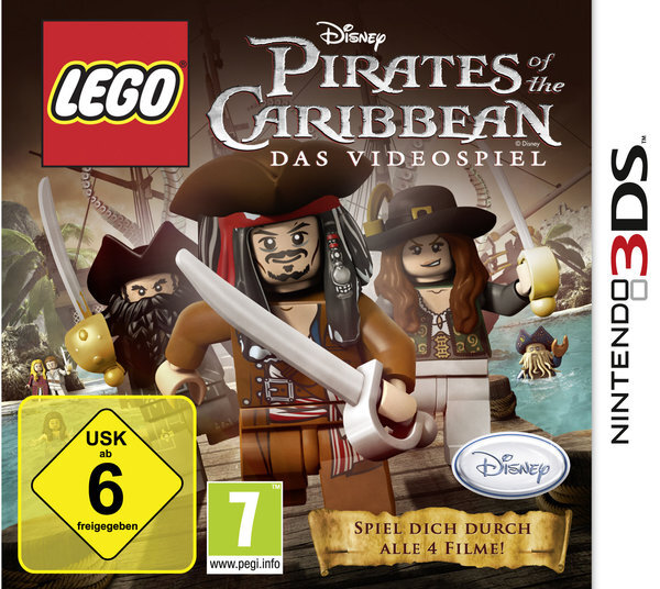 LEGO Pirates of the Caribbean / Nintendo DS/ 2DS/ 3DS*Guter Zustand