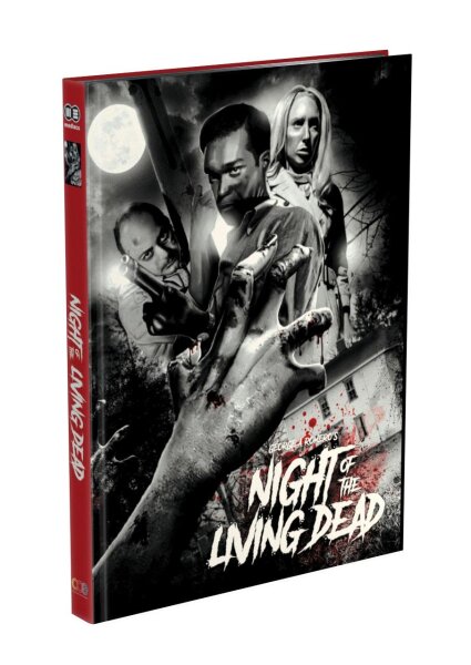 DIE NACHT DER LEBENDEN TOTEN / Mediabook Cover C (Blu-ray + DVD) - Uncut - NEU