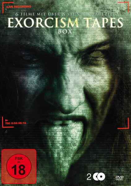 Exorcism Tapes Box  ( 2 DVDs ) - Top Zustand