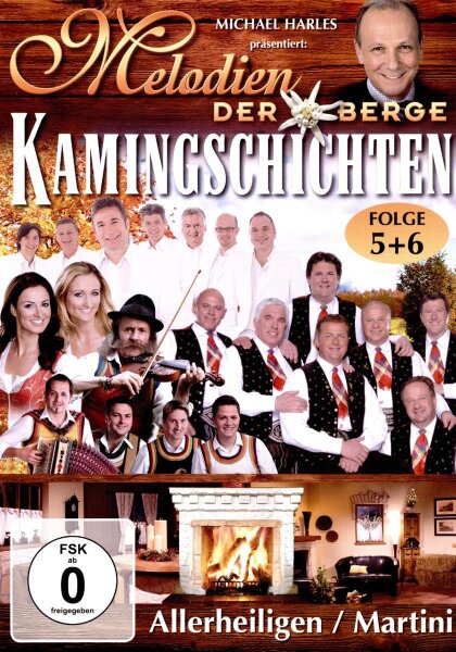 Melodien der Berge - Kamingeschichten Folge 5+6 / DVD - wie NEU