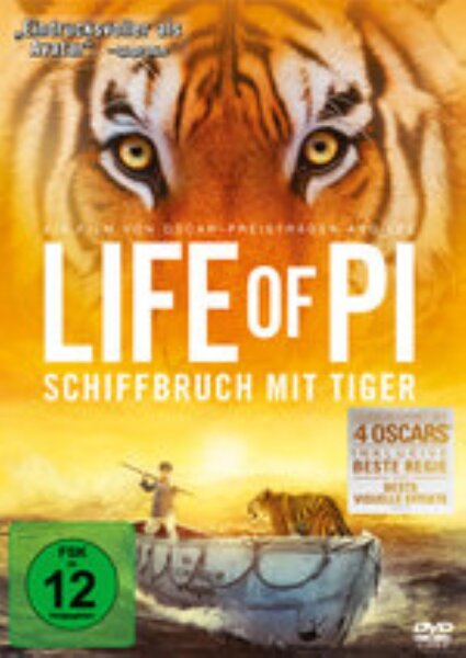Life of Pi - Schiffbruch mit Tiger / DVD