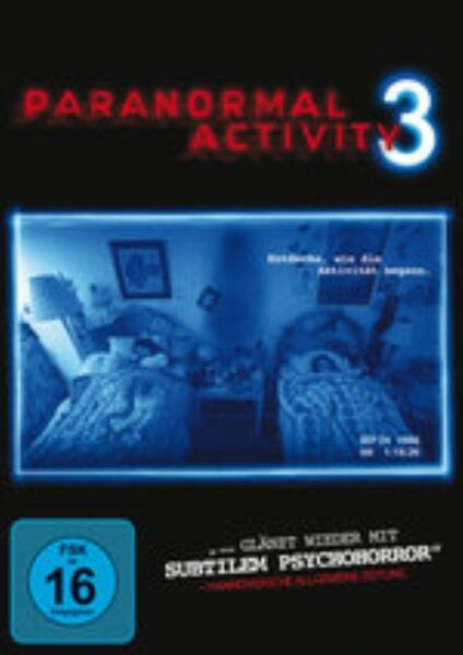 Paranormal Activity 3 / DVD * Top Zustand