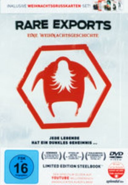 Rare Exports - Eine Weihnachtsgeschichte (Steelbook) DVD * Guter Zustand