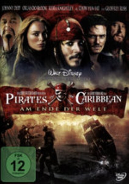 Pirates of the Caribbean 3 - Am Ende der Welt / DVD - wie NEU