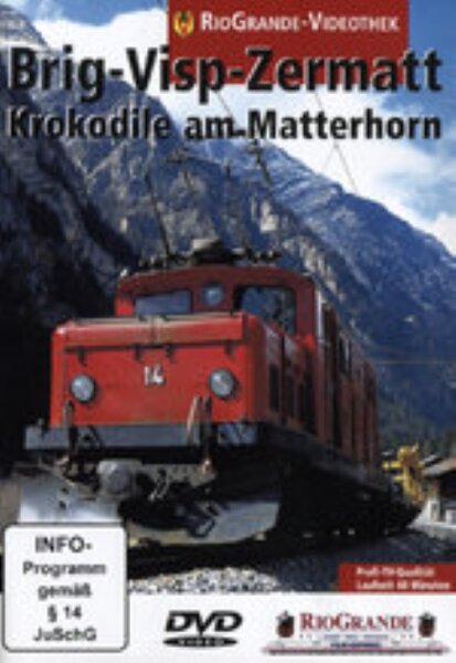 Brig-Visp-Zermatt - Krokodile am Matterhorn / DVD - Nagelneu / Versiegelt