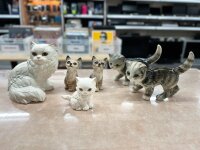 6x Goebel Katzen Figuren