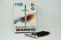 HIS Radeon HD 5450 PCI 2.1, 1GB Graffikarte Silence...