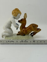 Hutschenreuther Kunstabteilung - Porzellanfigur Kind Putto REH / Selb
