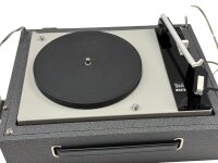 DUAL P 410  Tragbarer Plattenspieler Turntable 1960/70er Retro Vintage