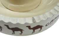 Seltener Camel-Aschenbecher_Werbung_60er/ 70er Jahre_Keramik_Metall